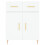 VidaXL (white) vidaXL Sideboard Storage Cabinet Cupboard High Gloss White Engineered Wood 6