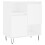 VidaXL (white) vidaXL Sideboard Storage Cabinet Cupboard High Gloss White Engineered Wood 2