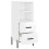 VidaXL (high gloss white) vidaXL Sideboard Storage Cabinet Cupboard Side Cabinet Black Engineered Wood 5