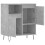 VidaXL (concrete grey) vidaXL Sideboard Storage Cabinet Cupboard High Gloss White Engineered Wood 6