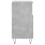 VidaXL (concrete grey) vidaXL Sideboard Storage Cabinet Cupboard High Gloss White Engineered Wood 7