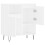VidaXL (white) vidaXL Sideboard Storage Cabinet Cupboard High Gloss White Engineered Wood 6