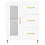 VidaXL (white) vidaXL Sideboard Storage Cabinet Cupboard High Gloss White Engineered Wood 5