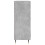 VidaXL (concrete grey) vidaXL Sideboard Storage Cabinet Cupboard High Gloss White Engineered Wood 7