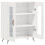 VidaXL (high gloss white) vidaXL Sideboard Storage Cabinet Cupboard Side Cabinet White Engineered Wood 6