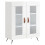 VidaXL (high gloss white) vidaXL Sideboard Storage Cabinet Cupboard Side Cabinet White Engineered Wood 1