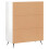 VidaXL (high gloss white) vidaXL Sideboard Storage Cabinet Cupboard Side Cabinet White Engineered Wood 8