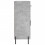 VidaXL (concrete grey) vidaXL Sideboard Storage Cabinet Side Cabinet Cupboard White Engineered Wood 7