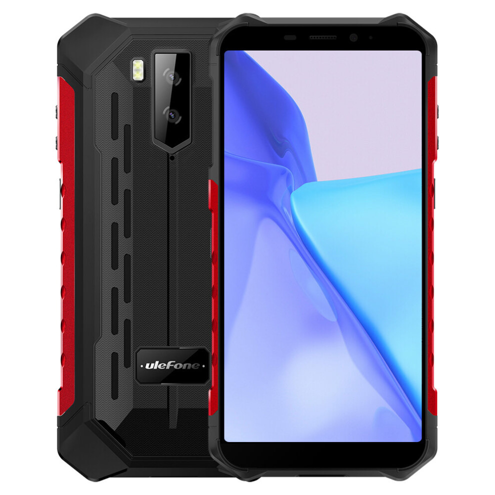 (Red) Ulefone Armor X9 Pro Waterproof Rugged Mobile Phone