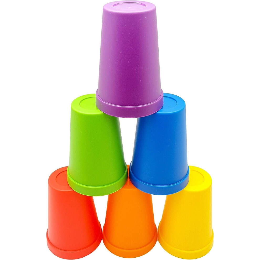 Photos - Other Toys TIANFU Rainbow Stacked Cup - Children's Colorful Classifying Toys, Montessori Preschool Children's Fine Motor Skills, Junior Activi 