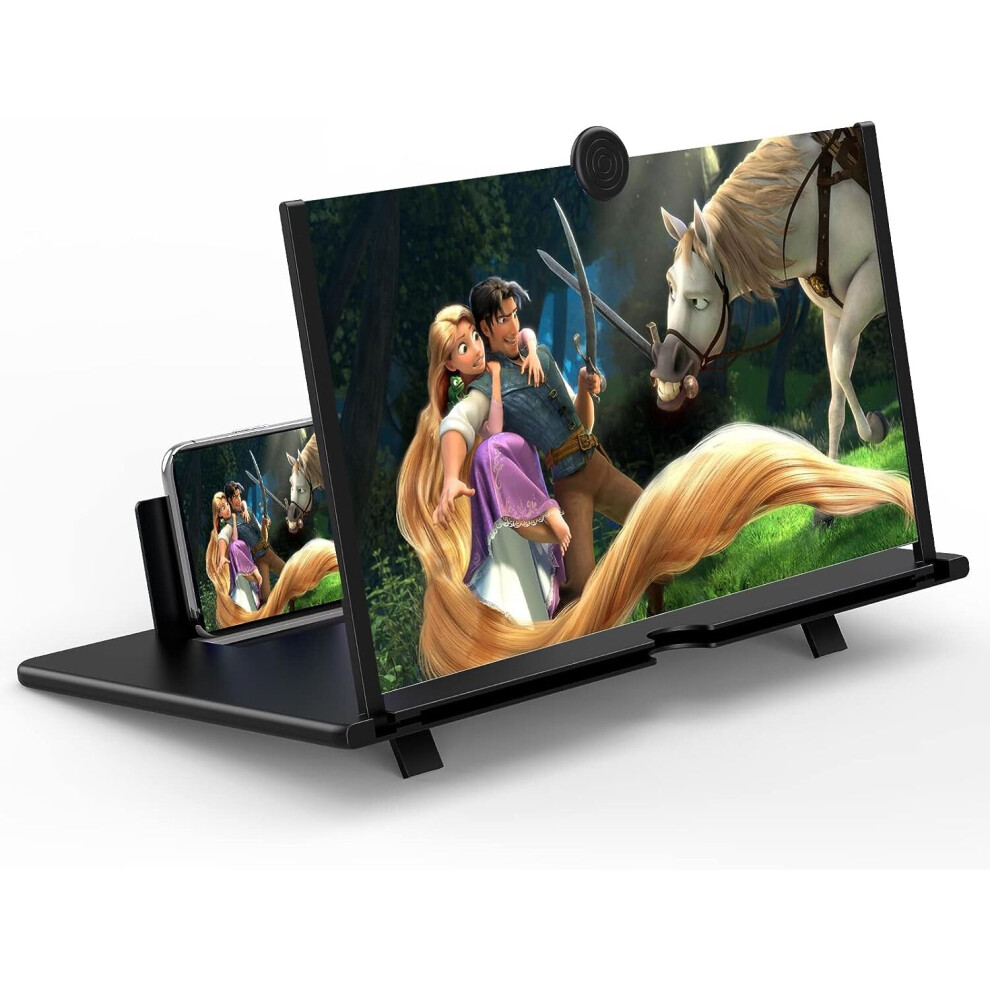 14" Screen Magnifier For Cell Phone - 3D Hd Magnifying Projector Screen Enlarger Expanders For Movies, Videos And Gaming 7042558963492