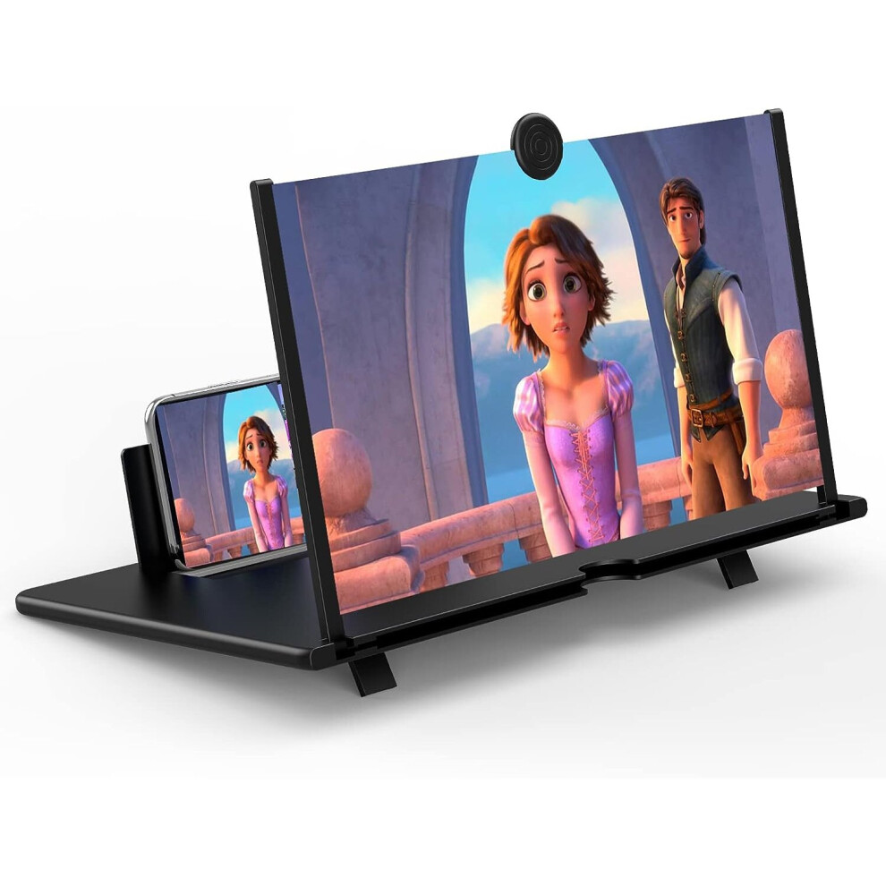 16" Screen Magnifier For Cell Phone - 3D Hd Magnifying Projector Screen Enlarger Expanders For Movies, Videos And Gaming Smartphones 7042558963508