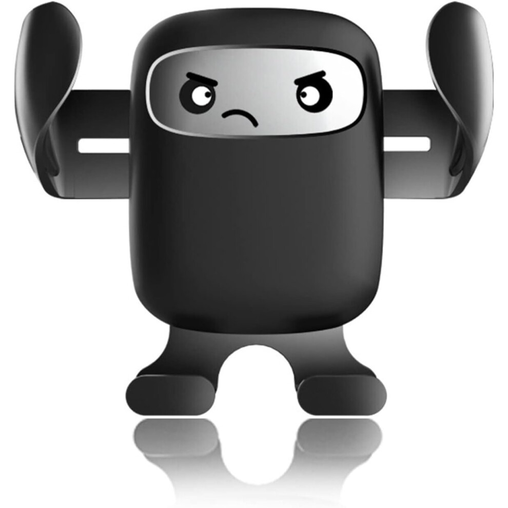 Car Mobile Phone Holder, Mobile Phone Browser Holder, Car Air Outlet Holder, Cute Cartoon Mobile Phone Holder (Angry) 7042558967520