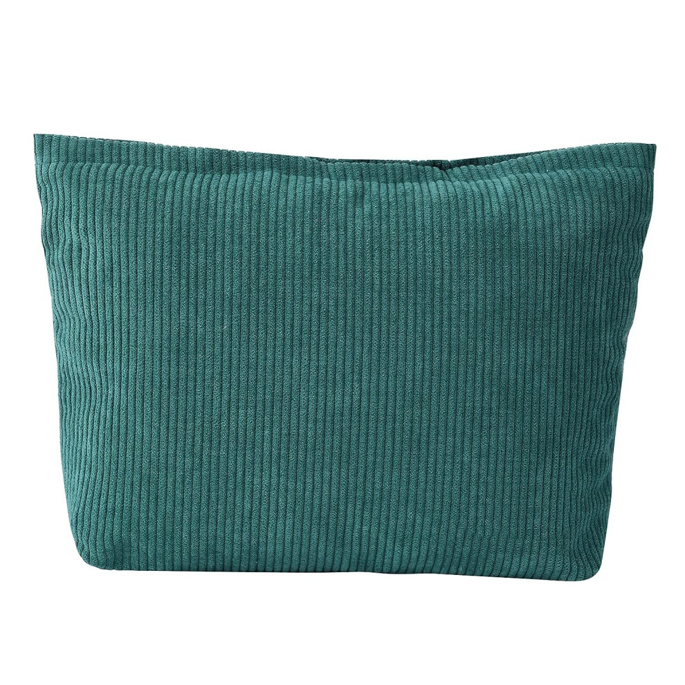 Tianfu Black Velvet Makeup Bag Cosmetic Bag For Women,Large Capacity Canvas Makeup Bags Travel Toiletry Bag Accessories Organizer