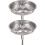 Qs229c002*2-U 92mm Old Sink Drain Plug 2 Pack, 9.2cm 1