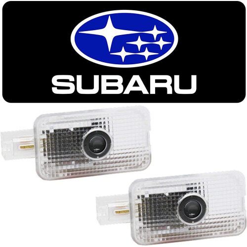 2 PCS Car Door LED Logo Projector for Subaru Integration UltraBrights