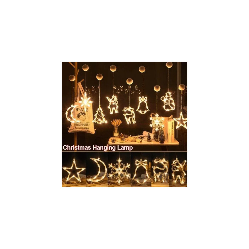 (Star) Christmas Lights Hanging Fairy LED Curtain Lamp