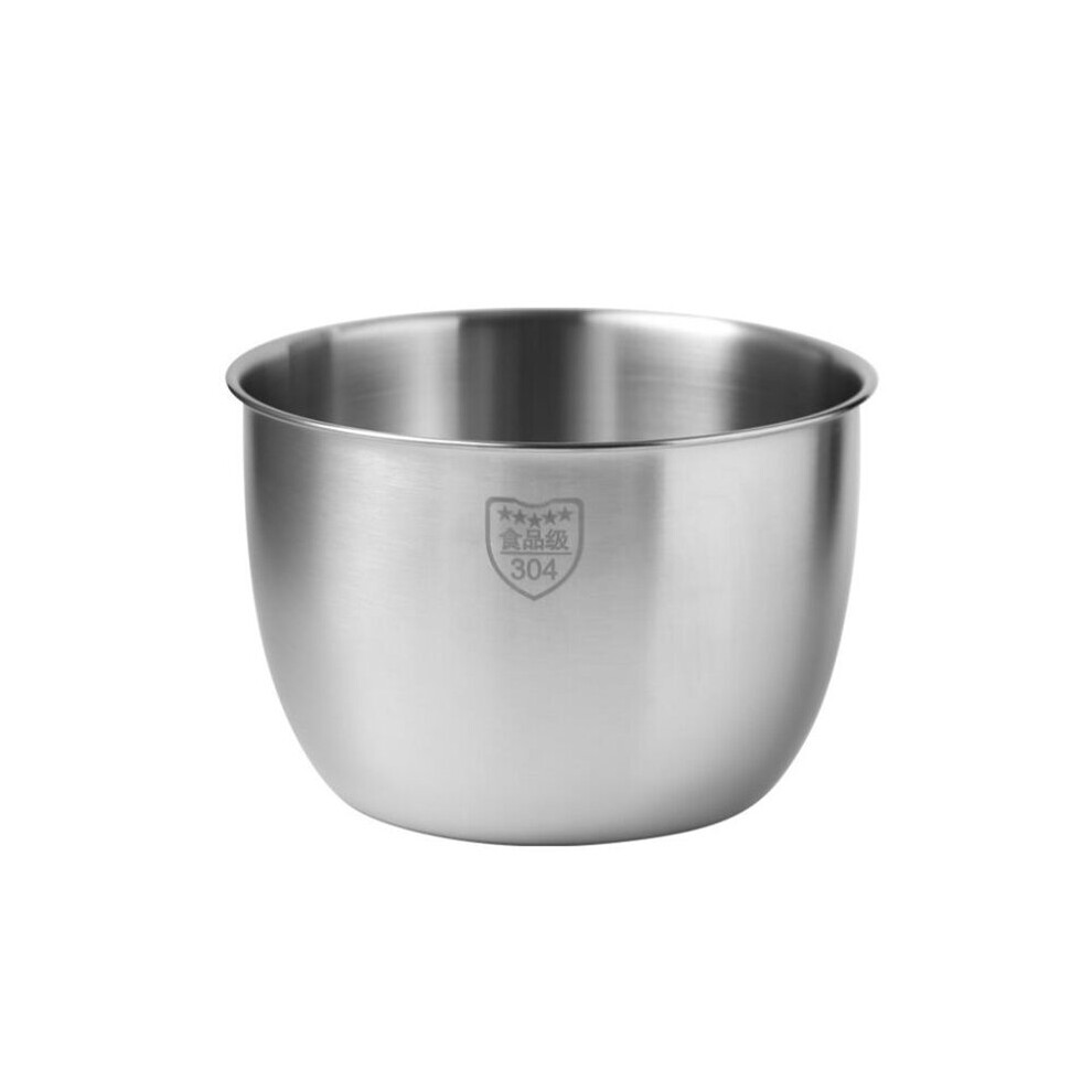 Kitchen Stainless Steel 304 Mixing Bowl Deep Design Cooking Baking Cake Bread Salad Kitchen Mixer Bowl, 3600ML