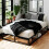House of Home (Double, Black) Extra Strong Platform Bed Frame -  Heavy Duty Support, Easy Assembly 10