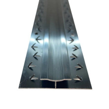 (Black, 9ft) Carpet To Carpet Door Bar Double Trim Transition Threshold