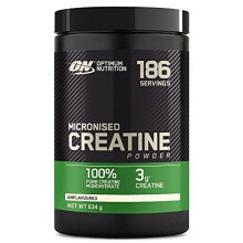Optimum Nutrition Micronised Creatine Powder, 100% Pure Creatine Monohydrate Powder for Performance and Muscle Power, Unflavoured Shake
