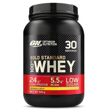 Optimum Nutrition Gold Standard 100% Whey Muscle Building and Recovery Protein Powder With Naturally Occurring Glutamine, Banana Cream Flavour