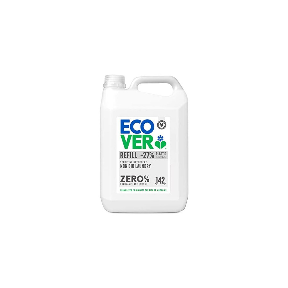 New Ecover Zero Non Bio Laundry Liquid, 142 Wash