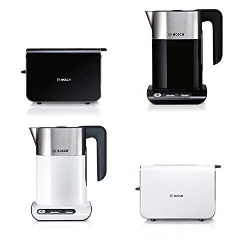 Bosch Styline TWK8633GB Variable Temperature Cordless Kettle, 1.5