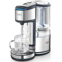 Breville BRITA HotCup Hot Water Dispenser | With integrated water filter | 3kW Fast Boil & Variable Dispense | 1.8L | Silver/Black