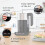 Bosch Bosch Styline TWK8633GB Variable Temperature Cordless Kettle, 1.5 Litres, 3000W - Black 10