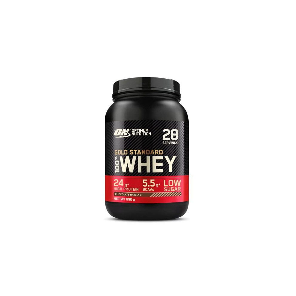 Optimum Nutrition Gold Standard 100% Whey Muscle Building and Recovery Protein Powder With Naturally Occurring Glutamine and BCAA Amino Acids