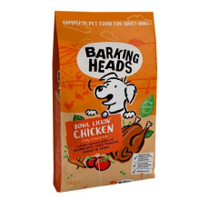 Barking Heads Dry Dog Food - Bowl Lickin' Chicken 12kg - 100% Natural Chicken - Good for Healthy Digestion & Joint Health