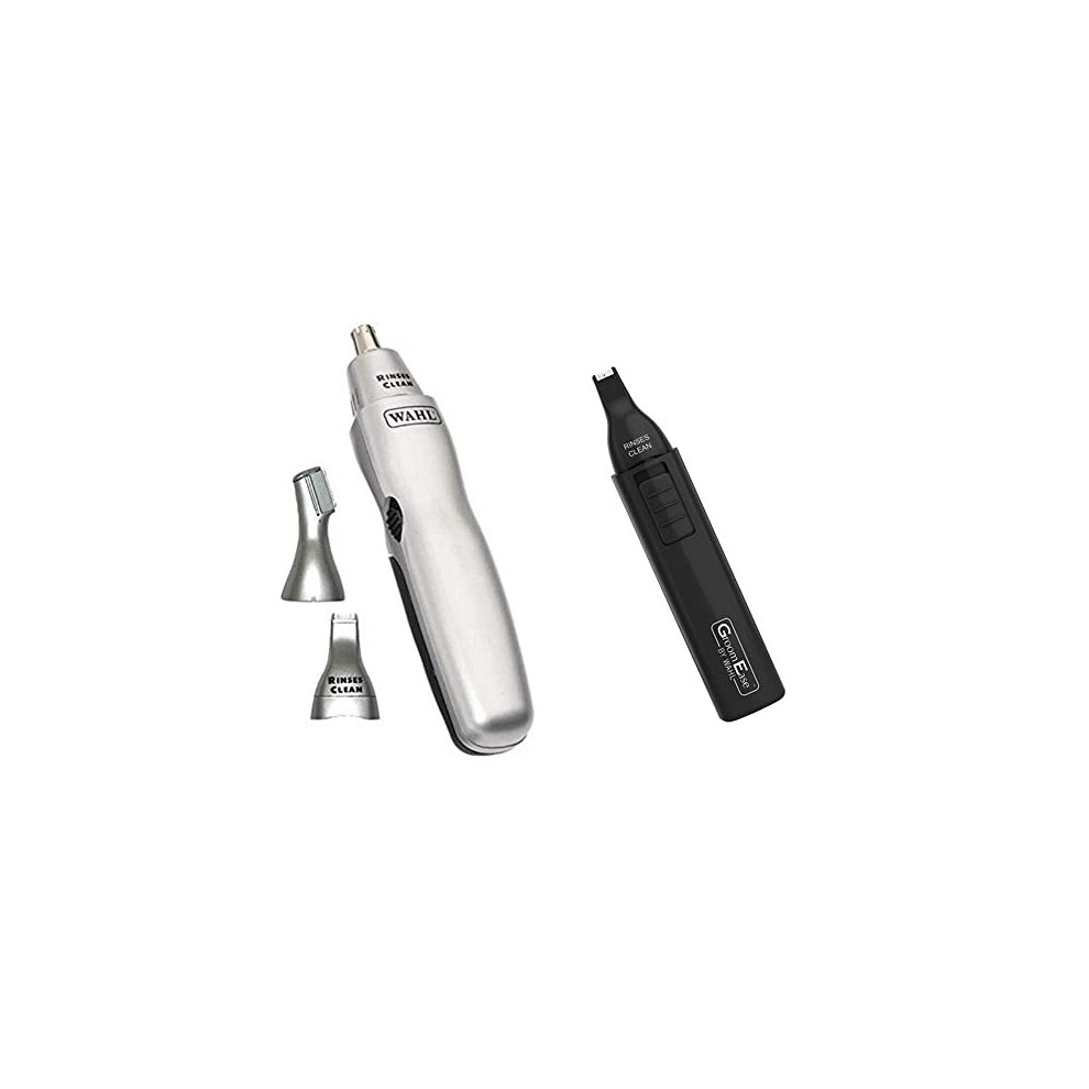 3-in-1 Personal Trimmer, Trimmers for Men and Women, Nose Ear and Eyebrow Trimmer & GroomEase by Ear and Nose Trimmer, Personal Trimmer, Trimmers for