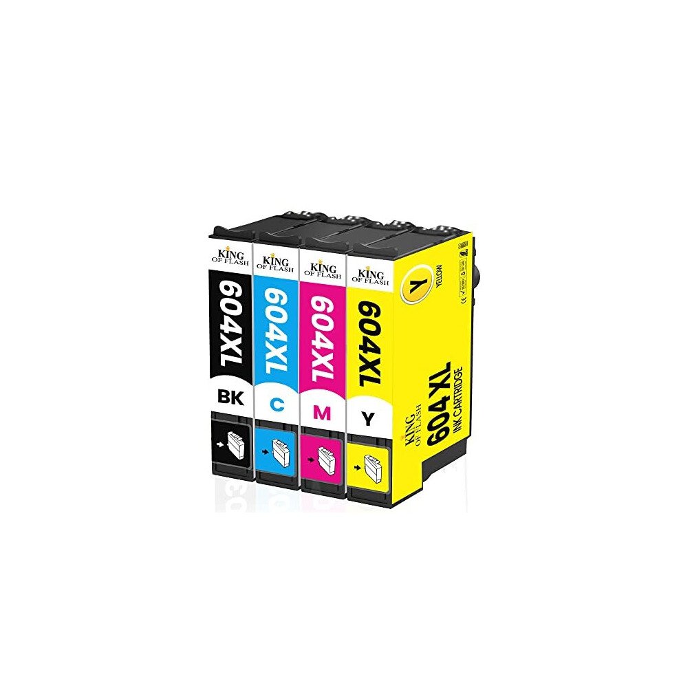 604XL Ink Cartridges Replacement for Epson 604 XL for Epson Expression Home XP-2200 XP-2205 XP-3200 XP-3205 XP-4200 XP-4205, Epson Workforce