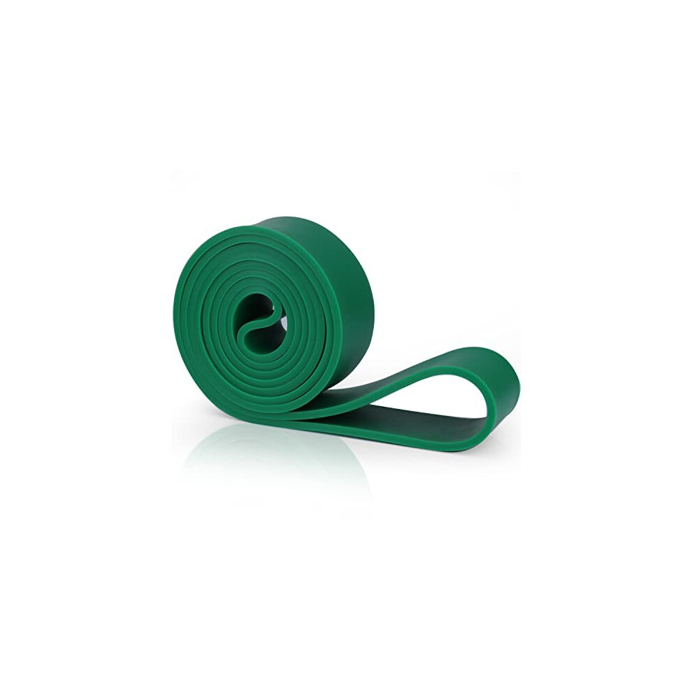 Resistance Bands, Exercise Pull Up Bands for Women Men, Premium Latex Long Resistance Band, Stretch Bands for Exercise, Loop Band (Green)