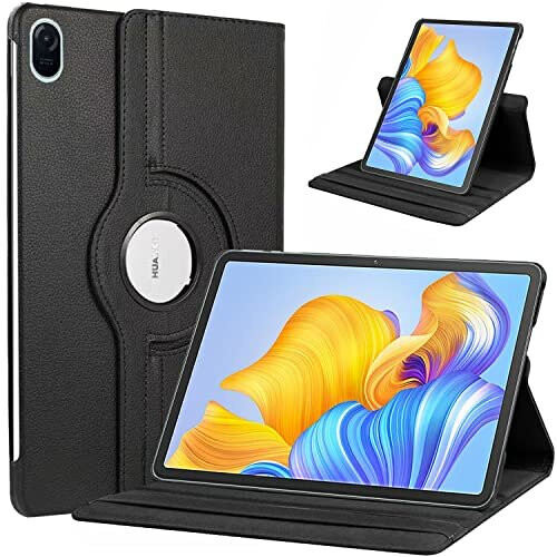 Case for HONOR Pad 8 12 inch, 360 Rotation Protective Cover for HONOR Pad 8, Black