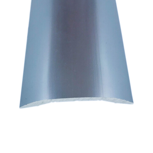 (Grey, 9ft) Stick Down Cover Strip for Wood/Laminate/Lino Door Bar Threshold