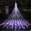 (Multicolor) Waterfall Christmas String Lights 350 LED Star 2