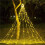 (Multicolor) Waterfall Christmas String Lights 350 LED Star 3