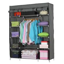 5-Layer Portable Closet 12-Compartment Non-woven Fabric Wardrobe