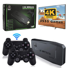 64GB - 15000 Games Retro 4K HD TV Video Game Console with Controllers