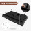 Costway 2 Seat Convertible Sofa Bed Memory Foam Sleeper Couch 3-level Adjust 9