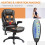 Homcom HOMCOM Heated Vibrating Massage Office Chair with Reclining Function, Brown 8
