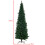 Costway 8 FT Artificial Christmas Tree Slim w/Metal Stand Decorative Xmas Tree 2