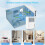Costway 12L/D Portable Home Dehumidifier Quiet Electric Dehumidifier with 24H Timer 5