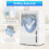 Costway 12L/D Portable Home Dehumidifier Quiet Electric Dehumidifier with 24H Timer 7