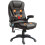 Homcom HOMCOM Heated Vibrating Massage Office Chair with Reclining Function, Brown 1