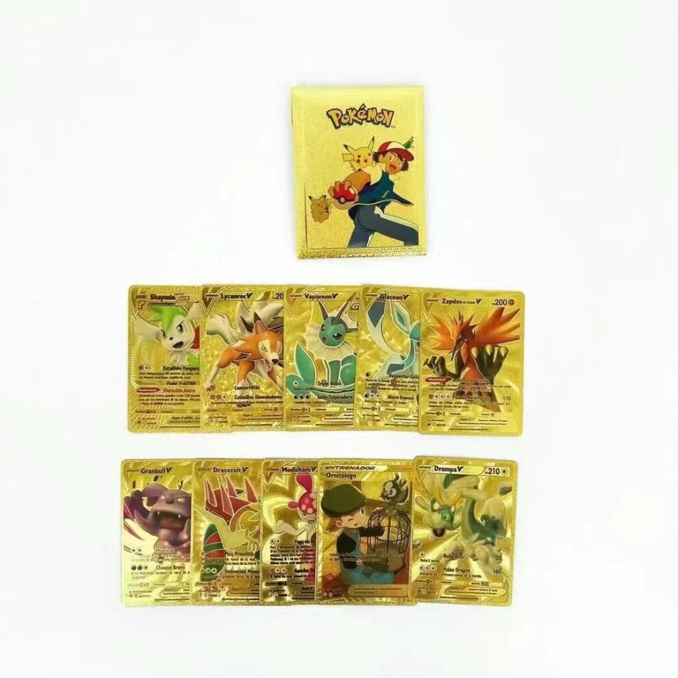 55PCS Gold) Pokemon Rare Collection Trading Cards TCG GX Bundle X 55 - ULTR  RARE Gold, Silver and Black Cards on OnBuy