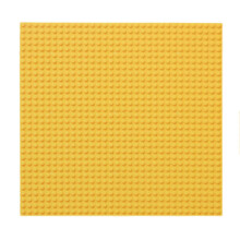 (Yellow) Baseplate Base Plates Building Blocks 32 x 32 Dots Compatible for LEGO Boards