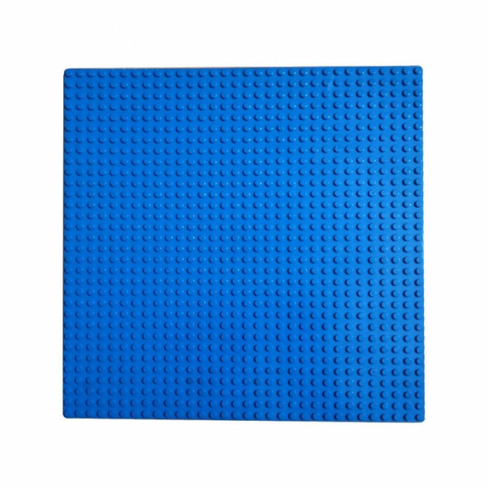 (Blue) Baseplate Base Plates Building Blocks 32 x 32 Dots Compatible for LEGO Boards